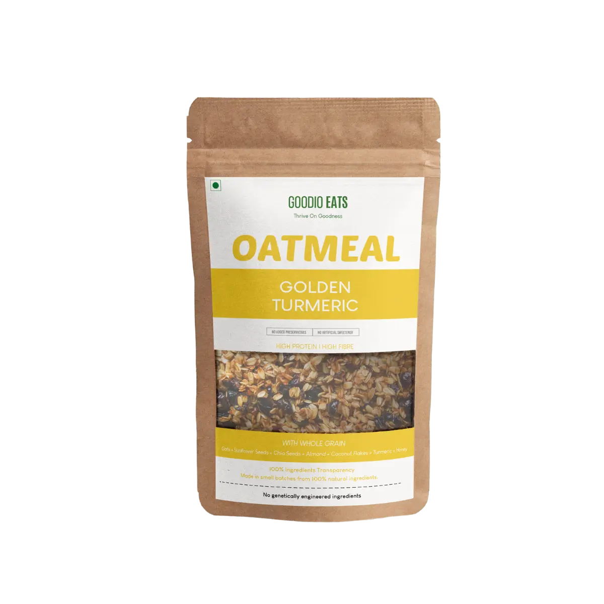 golden turmeric oatmeal