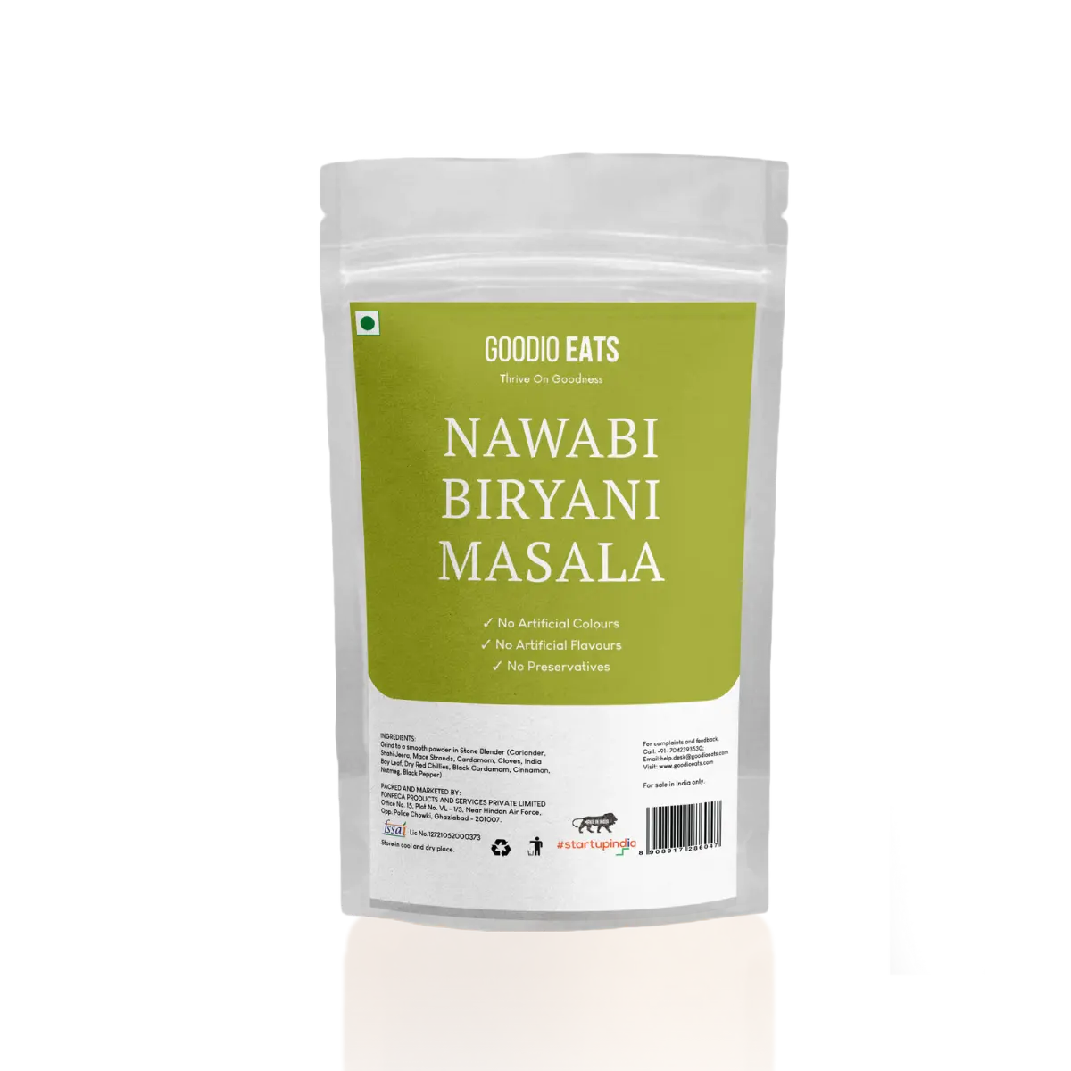 Nawabi Biryani Masala – A flavorful and aromatic spice mix from Goodio Eats
