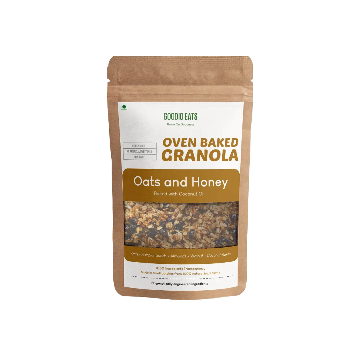 Oats and Honey Granola – a healthy and crunchy breakfast snack