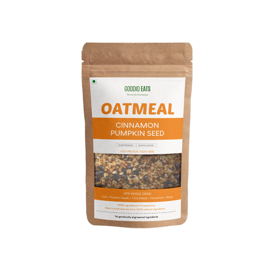 Cinnamon Pumpkin Seed Oatmeal