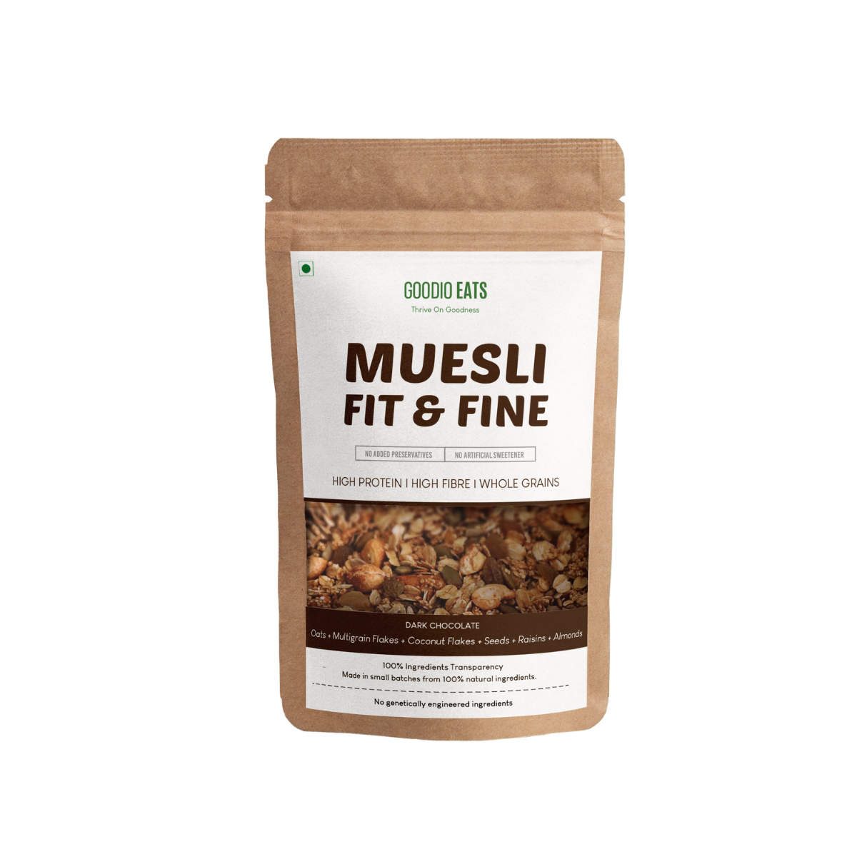 Fit & Fine Dark Chocolate Muesli